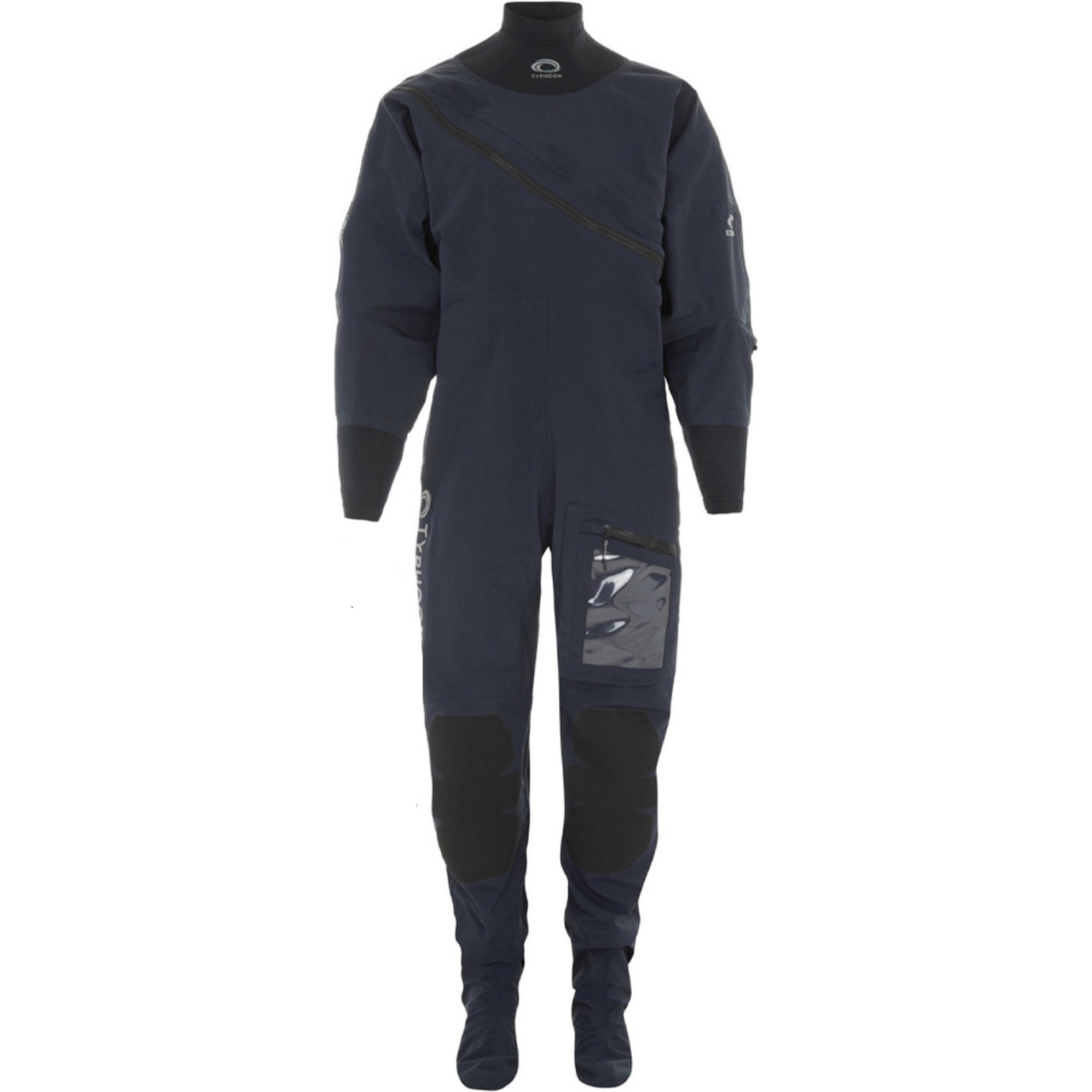 2024 Typhoon Männer Marros Front Zip Drysuit 100190 - Navy